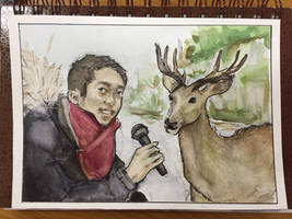 Interview with a deer