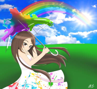Cloudy with a Chance of Rain...bow!! by MirandaB01