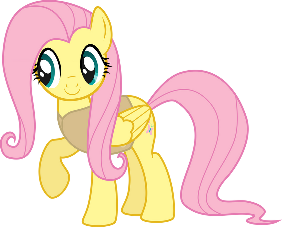 Winter Wrap Up - Fluttershy by Lexuzieel
