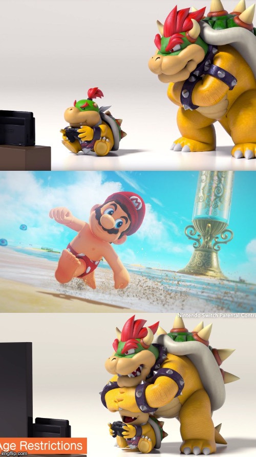 Super Mario Odyssey players race to get Mario shirtless in 10