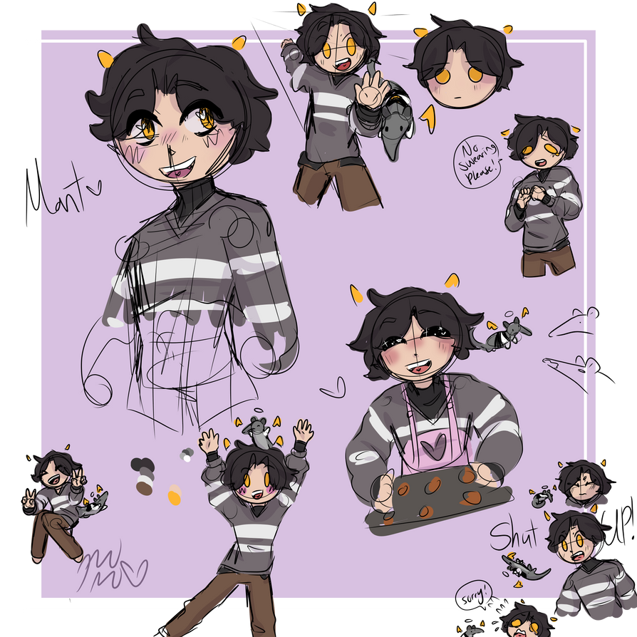Mants Deviantart Jan 2021 (mants new design) by ShadowWolf30303 on DeviantArt