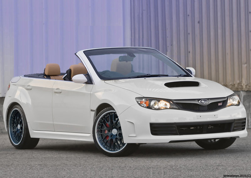 Subaru Wrx Sti Convertible By Ecstatic Enzo On Deviantart Subaru Wrx Sti Convertible By Ecstatic Enzo