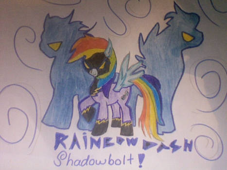 Rainbow Dash Shadowbolt