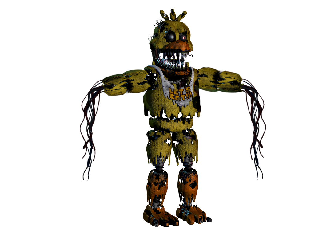 Nightmare Withered Chica By.