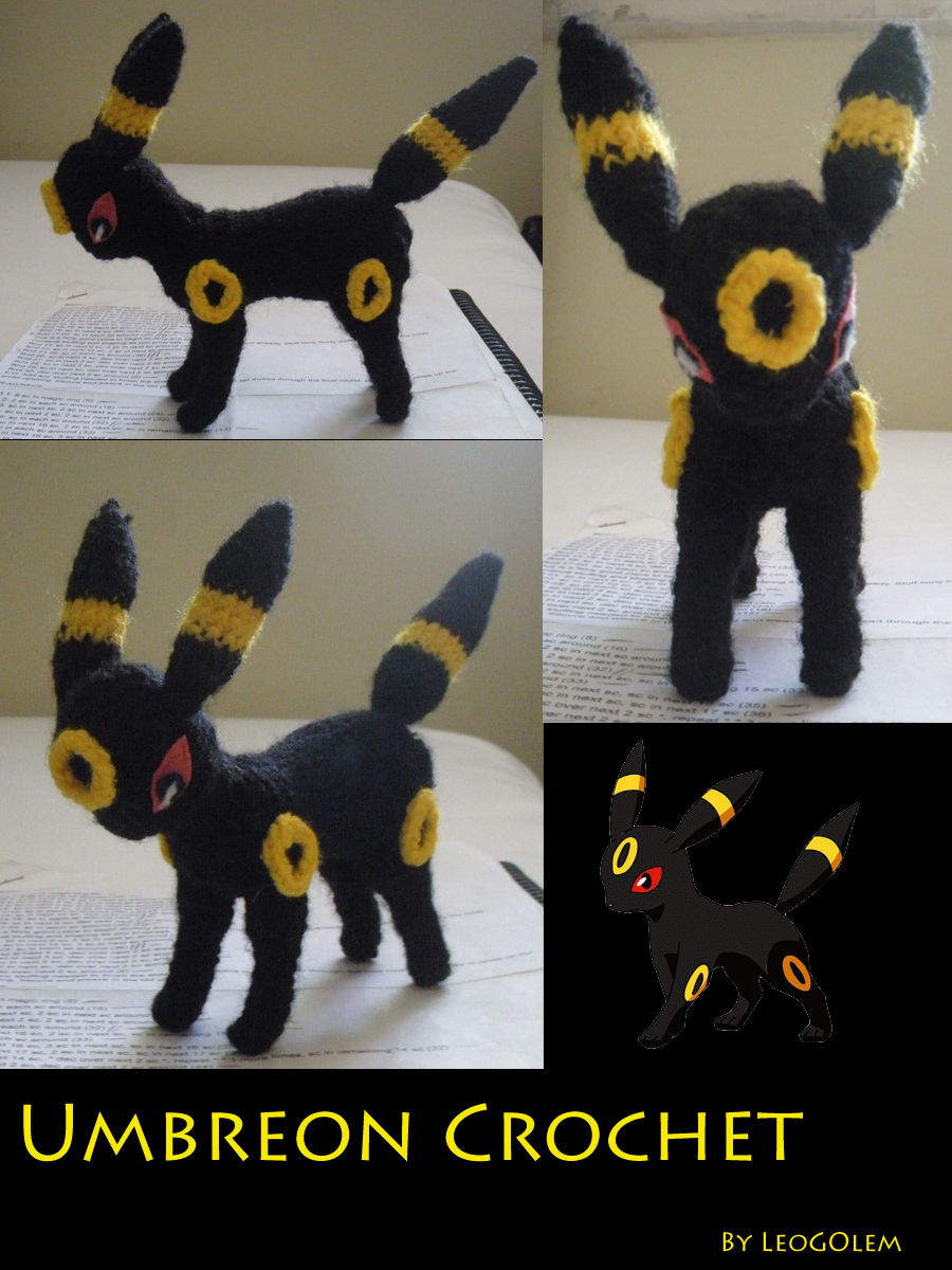 Umbreon Crochet