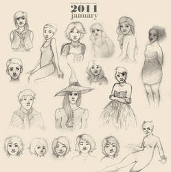 january 2011 sketches