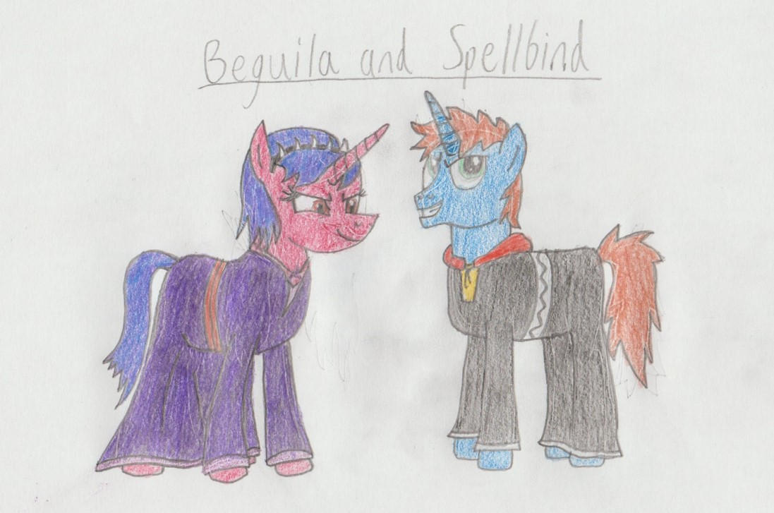 Mlp Evil Ruler Oc MLP Villain OC - Beguila and Spellbind by MunkTransformerLover on ...