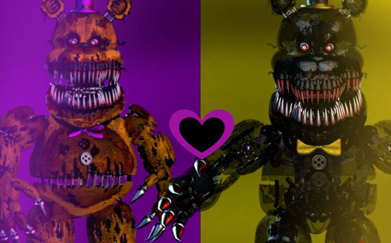 Making Nightmare Fredbear and Nightmare by thatboyoSFM on DeviantArt