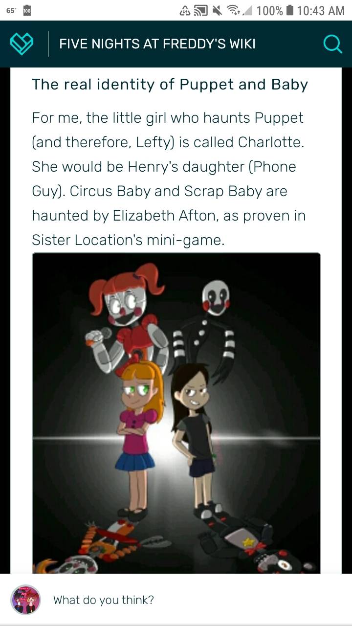 The Puppet, Five Nights at Freddy's Wiki