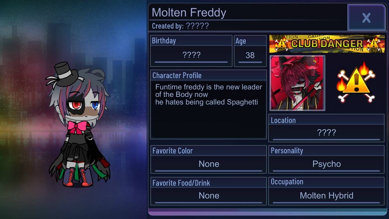 Molten freddy., Fnaf facts