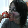 Zombie Makeup Test 1: Right