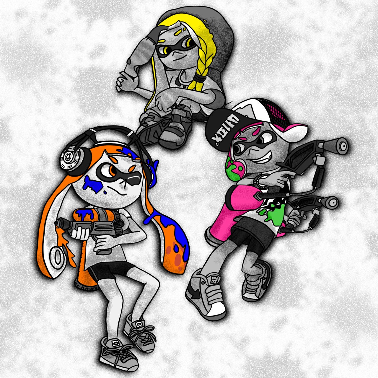 Splatoon Evolution Chart Splatoon Generations by TheMasonGamer on DeviantArt