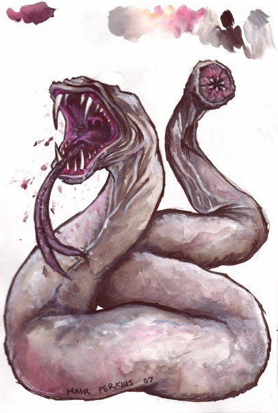 parasite monster design