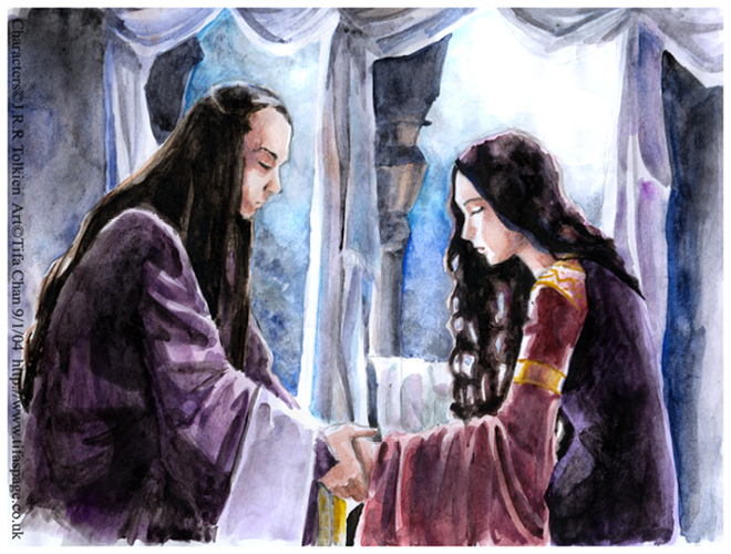 Elrond and Arwen