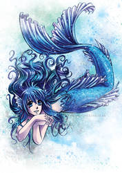 Aya Con Mermaid Fan Art
