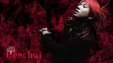 Heechul Don't Don Wallpaper