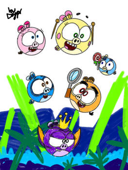Angry Birds Stella - Night on the Bling