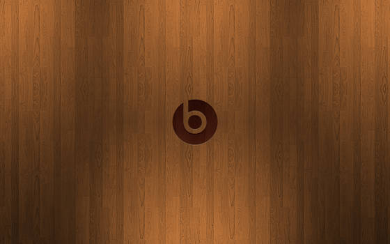 Dr Dre Beats Wood Logo