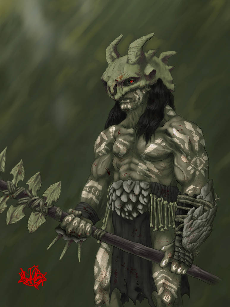 PRIMITIVE WARRIOR by 95Paolo95 on DeviantArt