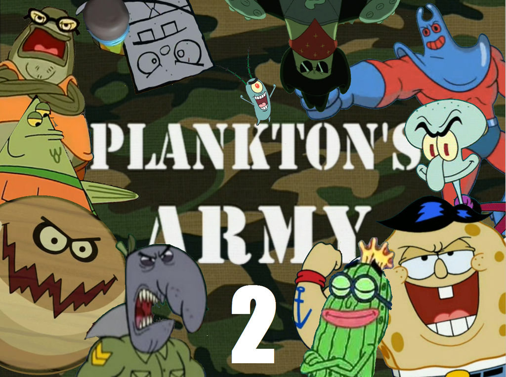 Planktons Army 2 (El Ejercito de Plankton 2) by sethmendozaDA on DeviantArt