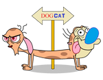 DogCat (Ren and Stimpy are CatDog)