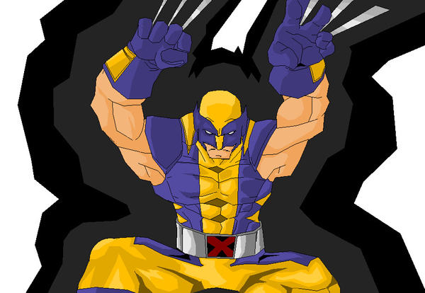 Wolverine Jumping By Paladinrobotgo On DeviantArt