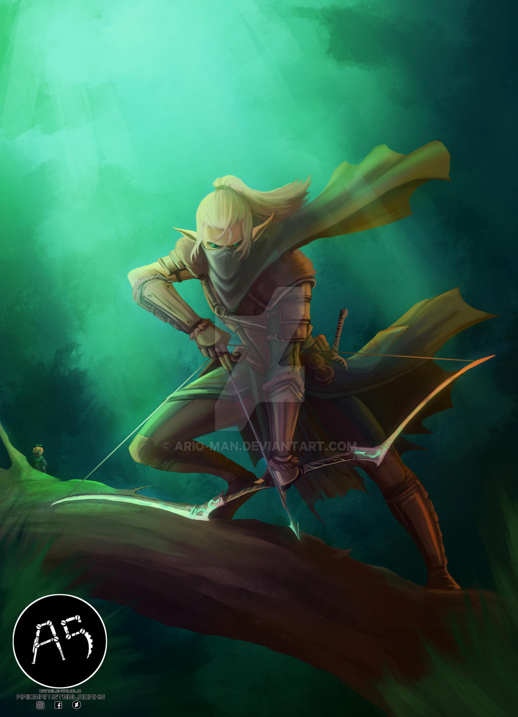 Elf Ranger Guy ranger elf by Ario-man on DeviantArt