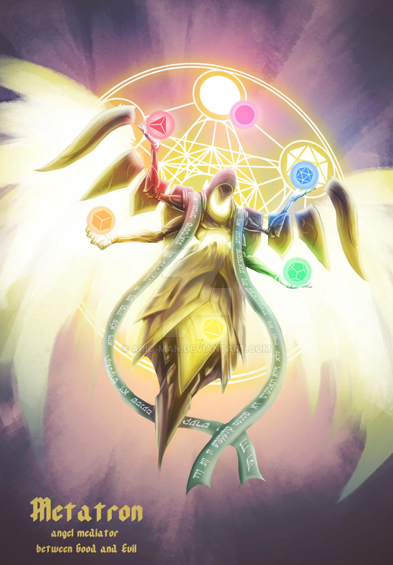 Metatron by Ario-man on DeviantArt