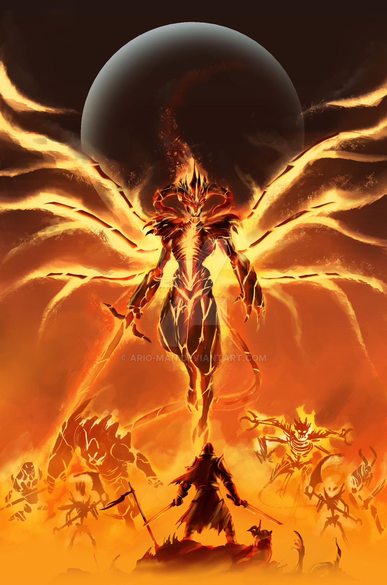 Fire Demon 2 by Ario-man on DeviantArt