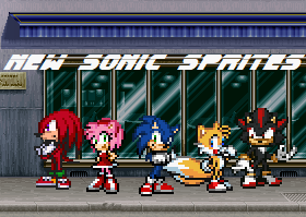 New Sonic Sprites (Preview) by AS02X on DeviantArt