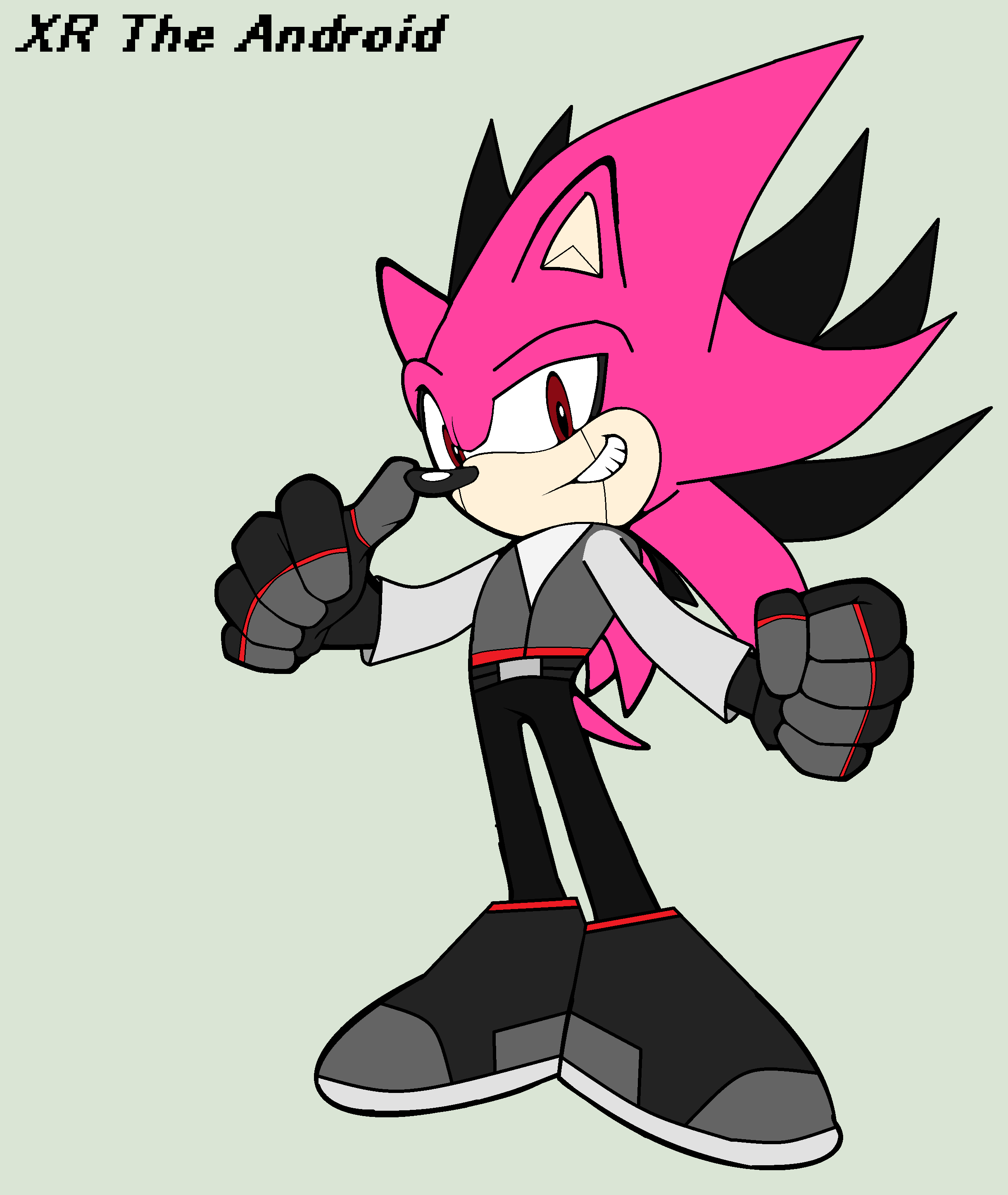 Android Sonic Sonic OC : XR The Android (Android 2.1X) by ALL-STARS-2X on DeviantArt