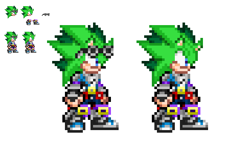 XD the Hedgehog New Sprite 2020 by AS02X on DeviantArt