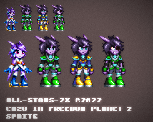 Cazo in Freedom Planet 2 Sprite by AS02X on DeviantArt