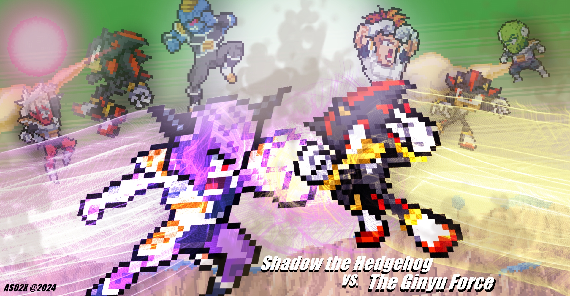 Random Fights - Shadow Vs. The Ginyu Force by AS02X on DeviantArt