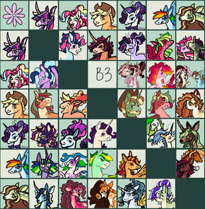 Mane 6 Redesign Chart | OPEN | 1/30