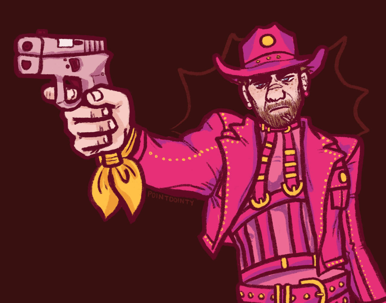 Pretty Pink Gunslinger