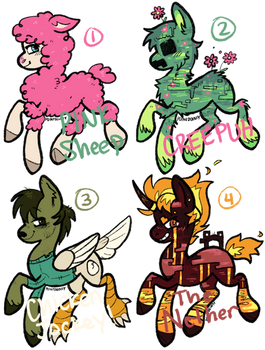 $10 MLP Minecraft Movie Adopts OPEN 2/4