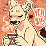 Sippin' Pawmkin Spice YCH | ON HAITUS