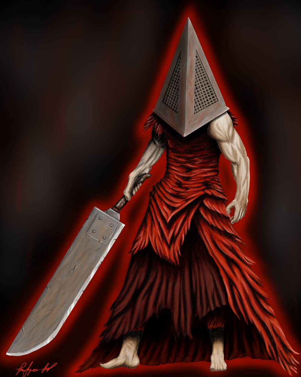 Pyramid Head Scream Pyramid Head by SirLordLucius on DeviantArt