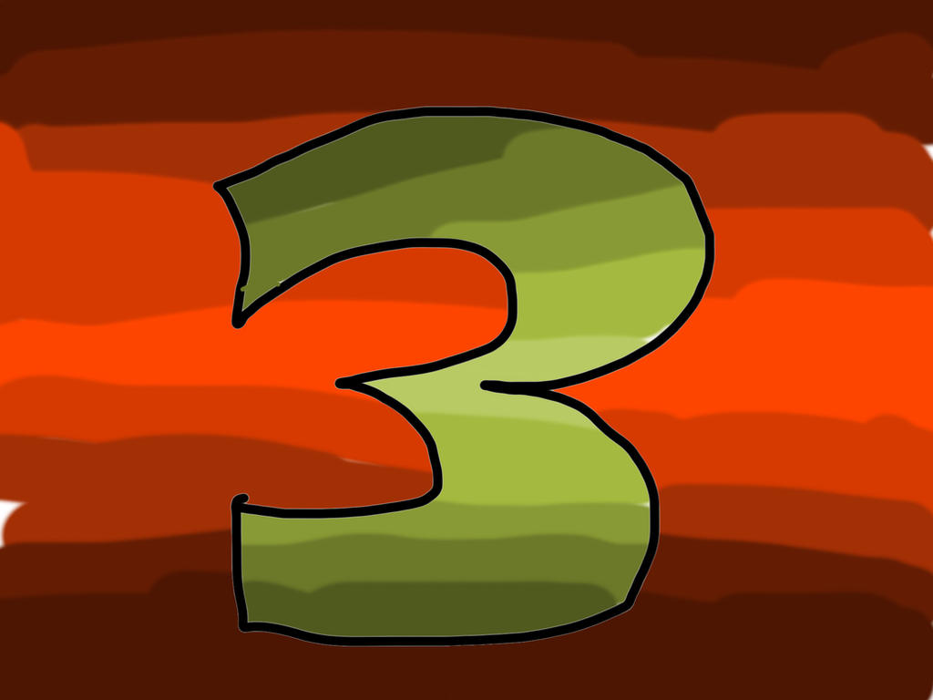 Number 3 Mod the number 3 by nhmos on DeviantArt