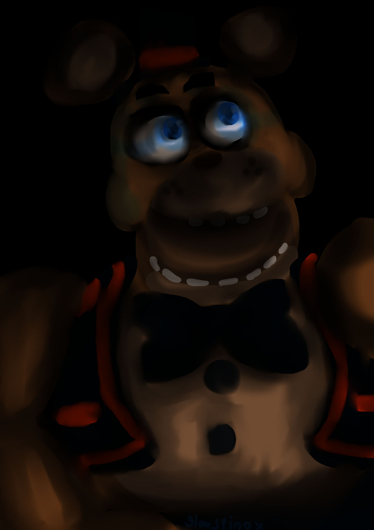 Kolorowanki Fnaf 1 2 3 4 Fnaf+ Freddy by GlowSpinOX on DeviantArt