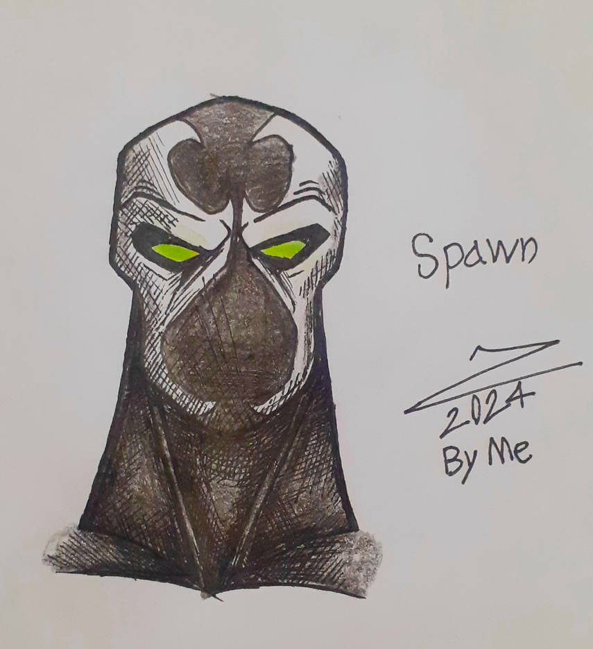 My Portrait of Todd Mcfarlane's Spawn by Gamerafan1998 on DeviantArt