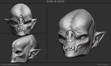 GoblinHead - Speed Sculpt