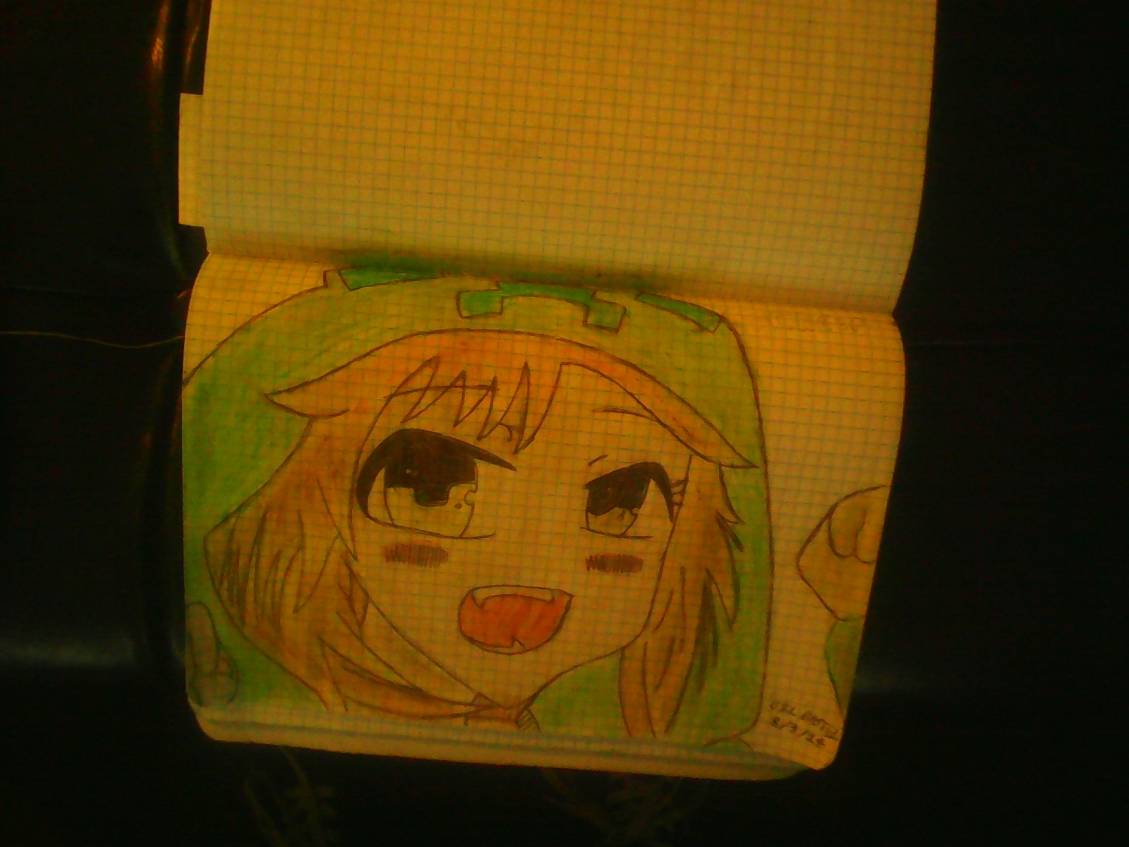 Anime Creeper Girl (Mine craft)