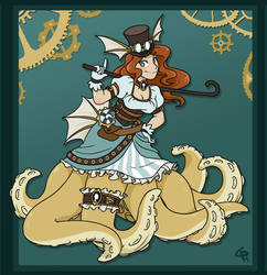 Steampunk mermaid