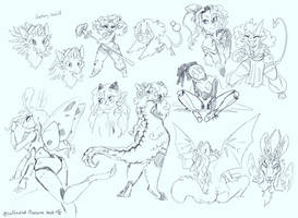 Doodle Page For FadedHeart111