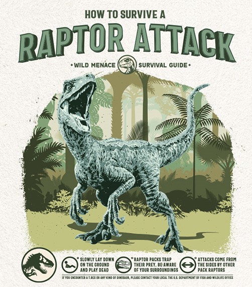 Jump Attack Raptor Into the Wild: How to Survive a RAPTOR ATTACK by JurassicArt1993 on ...