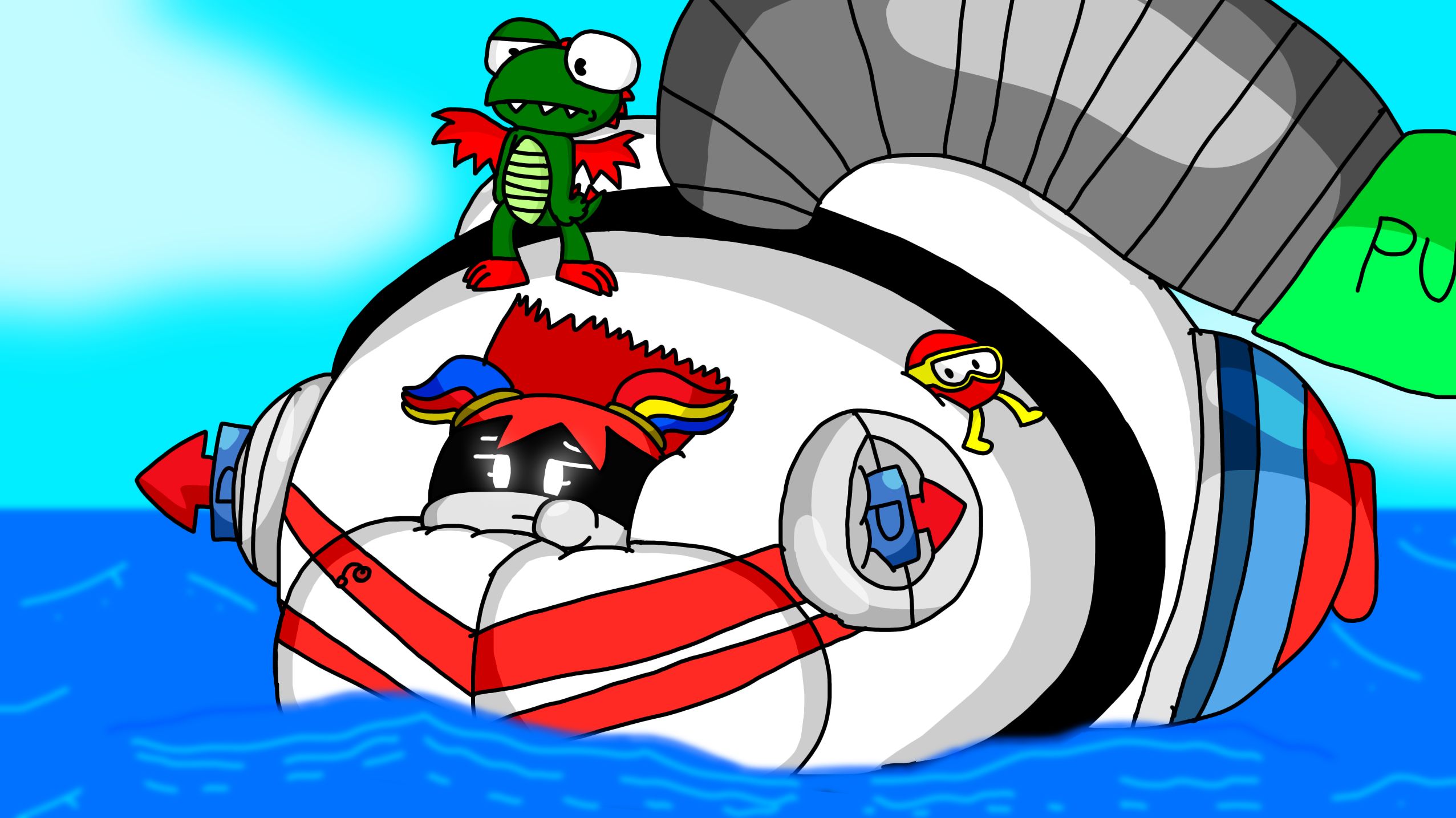 Penny Raft Balloon 1/2 by dylanyoung2007 on DeviantArt