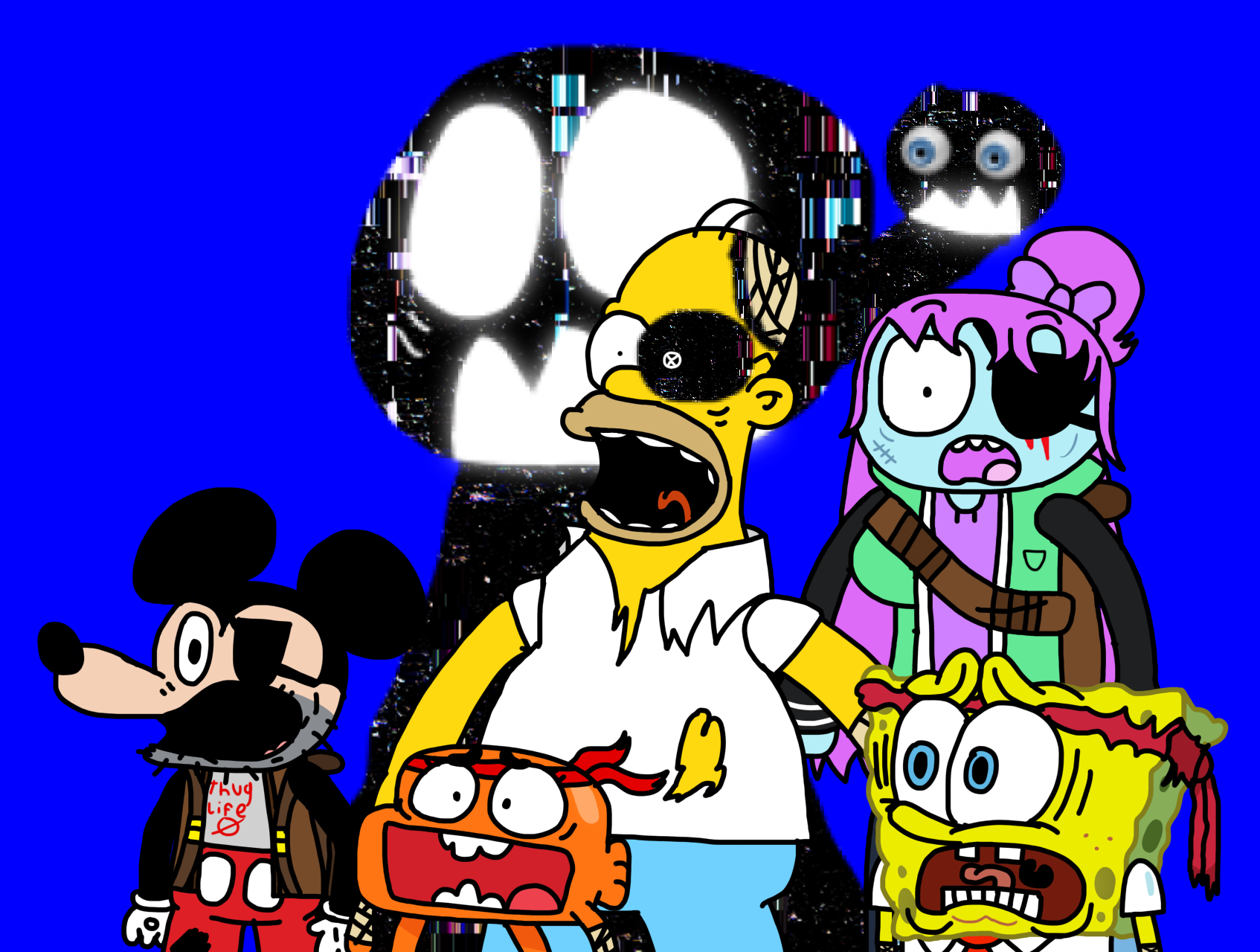 Everyone Screaming Meme by dylanyoung2007 on DeviantArt