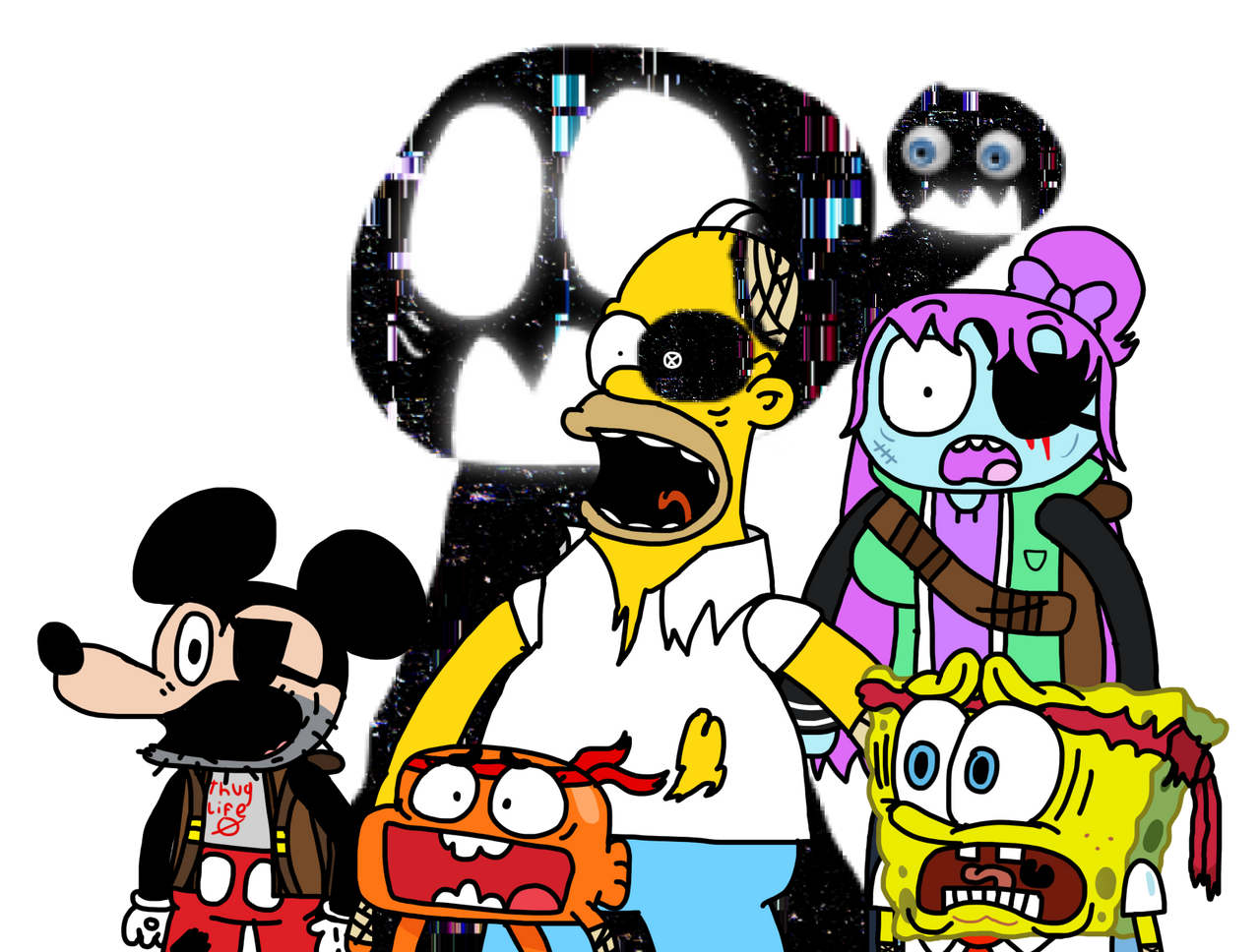 Everyone Screaming Meme by dylanyoung2007 on DeviantArt